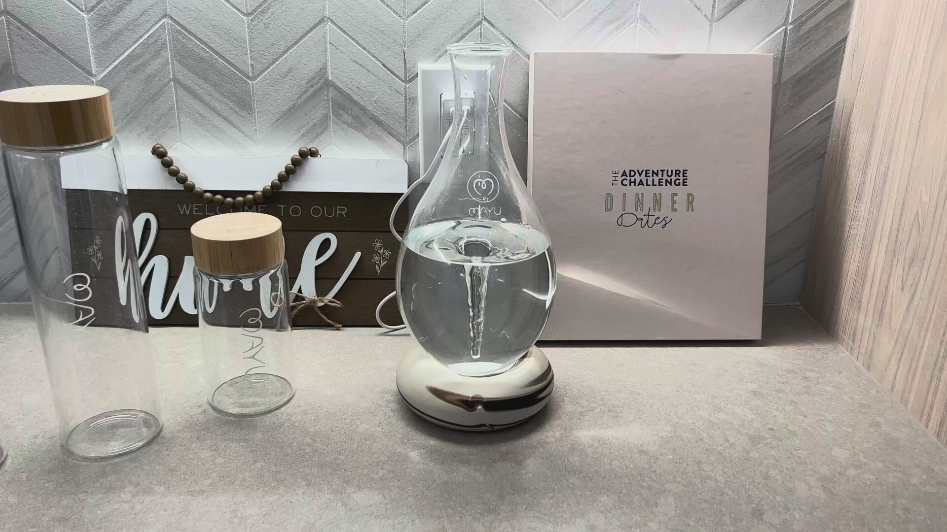 Load video: MAYU Glass Bottle